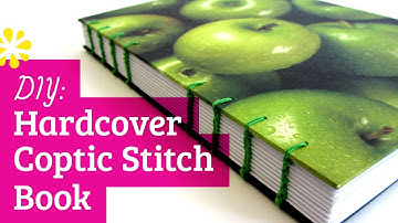 DIY Hardcover Coptic Stitch Bookbinding Tutorial | Sea Lemon