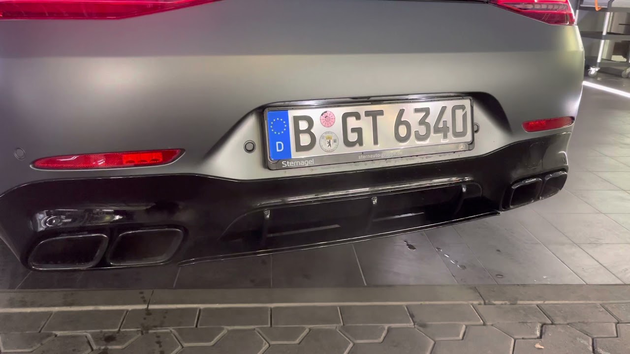 Soundcheck Mercedes GT63s AMG Sound OPF Beast Performance Abgasanlage Klappenauspuff pure Sound