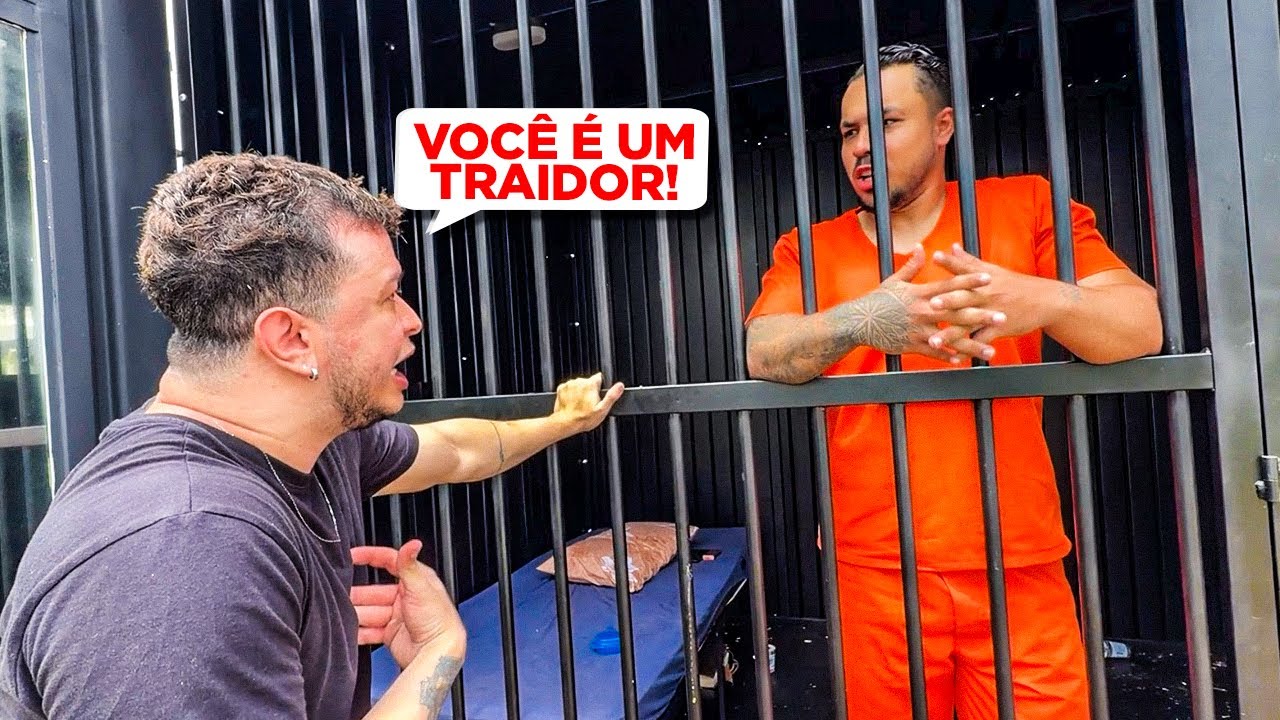 ARUAN FELIX FICOU PRESO COM BRUNO BARRETO NA DELEGACIA