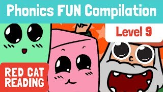 Fun Phonics | Level 9 | a_e e_e i_e o_e u_e| Magic E | Made by Red Cat Reading