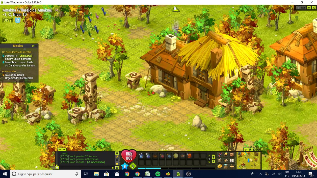 DOFUS PROVINCIA DE AMAKMA MISSÃO #2 A ASCENSÃO/ SUC. #1  DESTINO AVENTURA/ CONQ.  PEQUENOS PEDESTRES