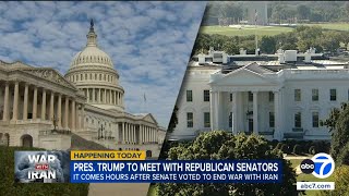 Trump heads to Capitol to speak with frustrated GOP senators