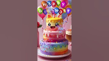 Thumbnail of Happy Birthday Song For Special Day Happy Birthday To You 🎂#happybirthdaysongwithangel #birthday