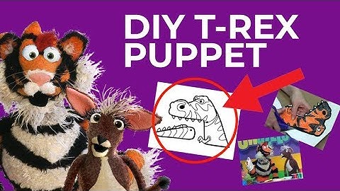 DIY Dinosaur Puppet The Swazzle Workshop Episode 1