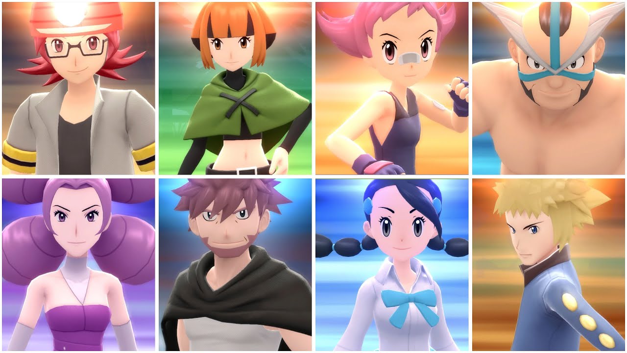 Pokemon Brilliant Diamond/Shining Pearl - All Gym Leader Battles