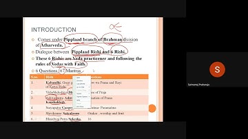 C-04 Principal Upanishads | Introduction & Ishavasya Upanishad | By Ms. Madhu Arya