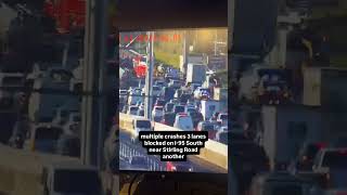 SEVERE DELAYS: On I-95 South in Broward County