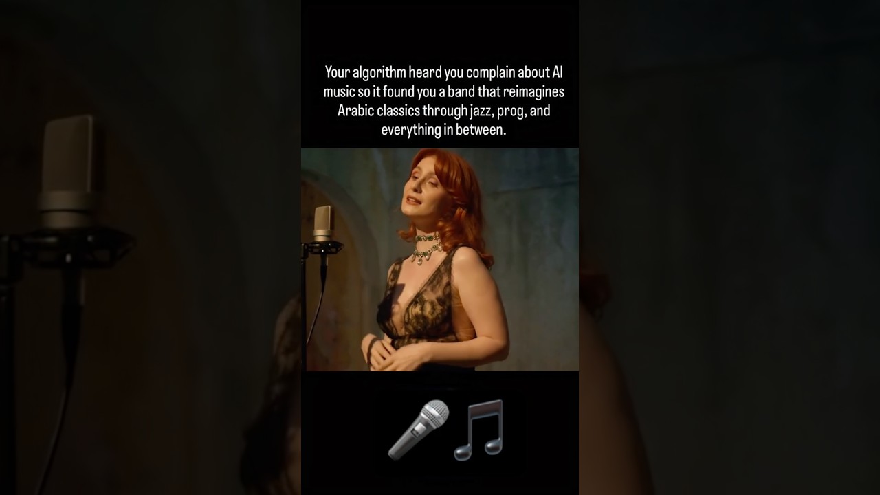 When Arabic Music Meets Jazz 🎶🔥Marie Abou Khaled (AĪA | آية) #shorts #music #arabicjazz