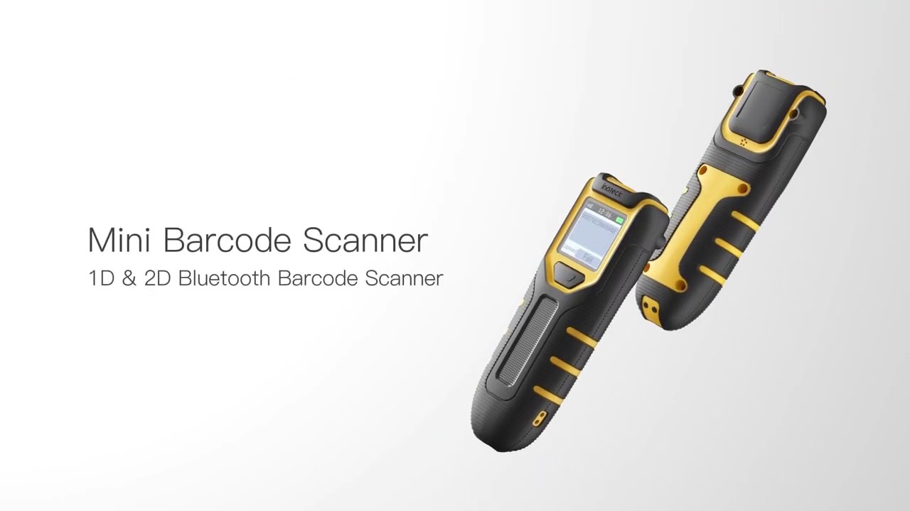 BCST-47, 2D Portable Barcode Scanner, 2600mAh battery – Inateck Office