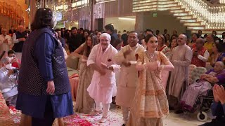 Billionaire Mukesh Ambani with Neeta Ambani \& Family Dancing for Engagement Ceremony || Rare Videos