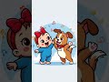 Funny Dancing Baby &amp; Dog 😂 | Cute Baby Dance with Puppy | Viral Funny Animation