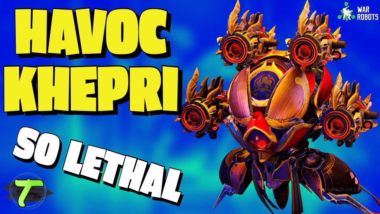 😱 KHEPRI WIth Havocs How To Build the Strongest Setup [WR] War Robots