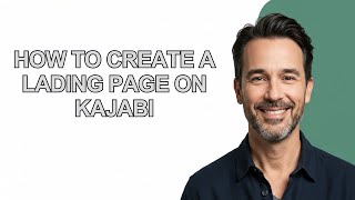 How to Create a Lading Page on Kajabi - KevinHowTo