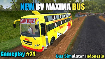 🔴New BV Maxima bus mod for bussid || Realistic bus mod || BSI Gaming