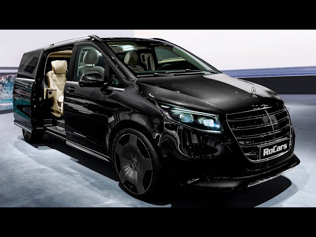 2024 Mercedes V-Class - New Luxury Van in detail 