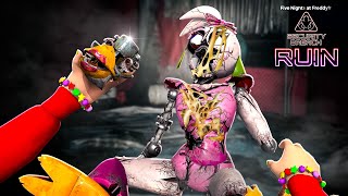 FNAF Security Breach RUIN DLC - REPAIRING Gamrock Chica's VOICE BOX