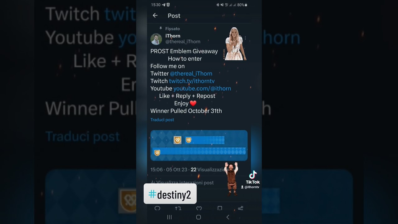 PROST Emblem Giveaway 