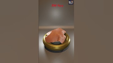 Big Cloth Satisfying Blender Simulation || Realistic 3D Physics Loop.#simulation #shorts #reels