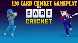 T20 Card Cricket By Stick Sports Gameplay screenshot 2