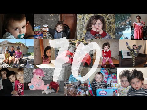 მილოცვა ლეონიდ ჩერნოვეცკის მის სახელობის ფონდის პატარა ბენეფიციარებისგან