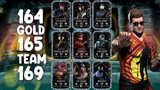 Match 164, 165 & 169 Elder Wind Fatal Tower with Gold Team +