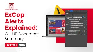 CI HUB Connector Professional: How ExCoP Helps you Track Document Status and Alerts
