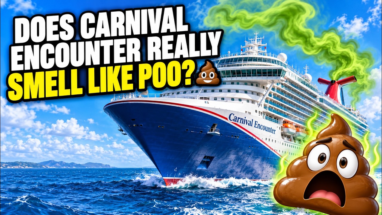Does Carnival Encounter REALLY Smell Like Poo? 💩🚢