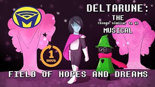 Deltarune the not Musical - Field of Hopes and Dreams One Hour ft. Alex, @EmilyGoVO , @Brodingles
