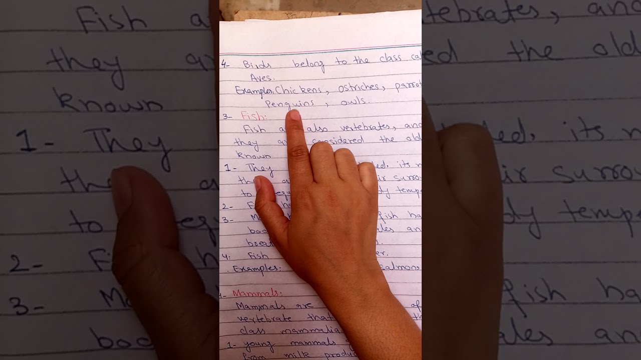 Lecture#3 General science, major animal groups: vertebrates anc invertebrates