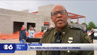 Chesterfield s new Falling Creek police station gets closer to opening