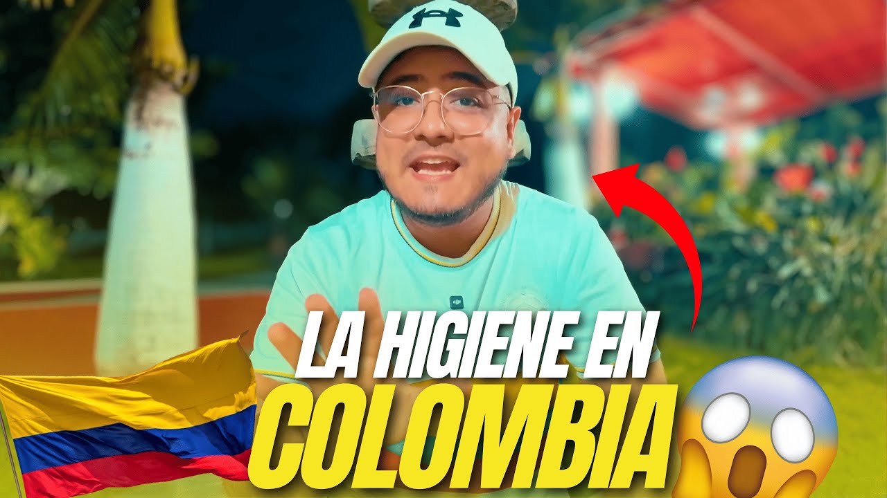 La HIGIENE de los COLOMBIANOS es muy SORPRENDENTE 😱🇨🇴 - Hiram Santos