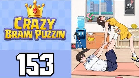 Crazy Brain Puzzle Level 153 Gym Fart | Game Walkthrough
