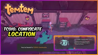 Technique Course TC010: Confiscate - Temtem Items (TC010: Confiscate Location)