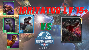 DEFEATE MORTEM REX with Irritator lv 15+  version skoonasaurus //APEX BOSS RAID (Moveset in Note)