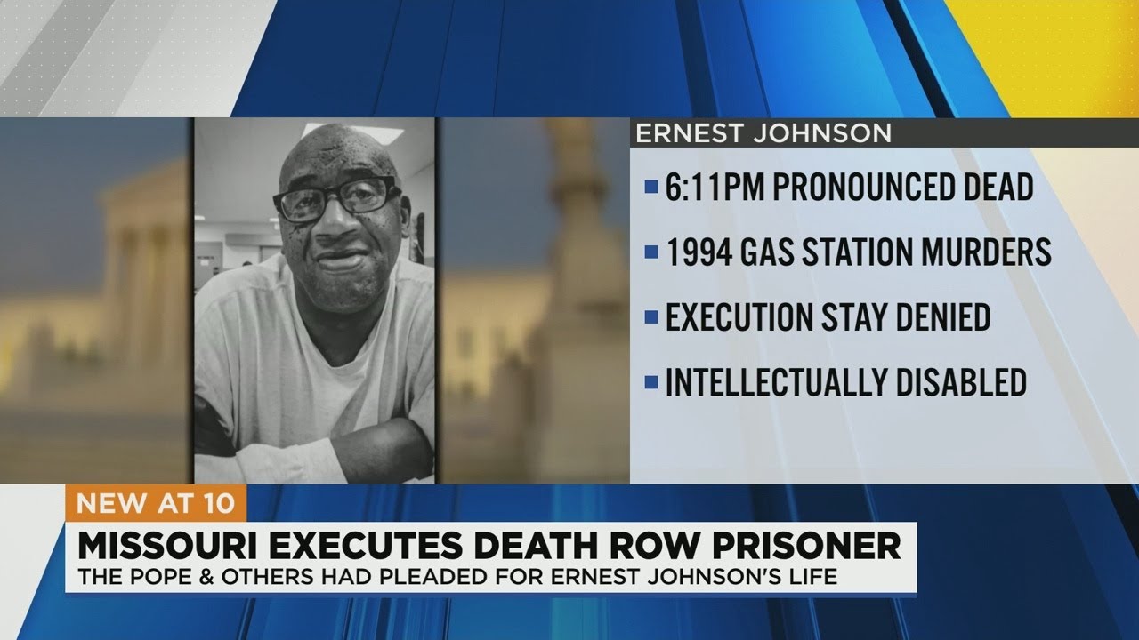 Missouri executes Ernest Johnson for 1994 triple murder