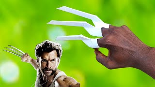 How To Make A Wolverine Adamantium Claws Weapon At Home