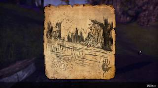 The Elder Scrolls Online | Stonefalls Treasure Map 5 LOCATION! (HD)