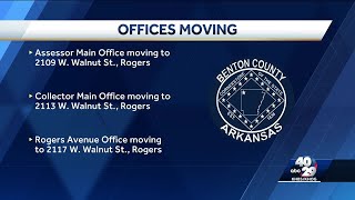 Benton County offices and Rogers Revenue Office relocate