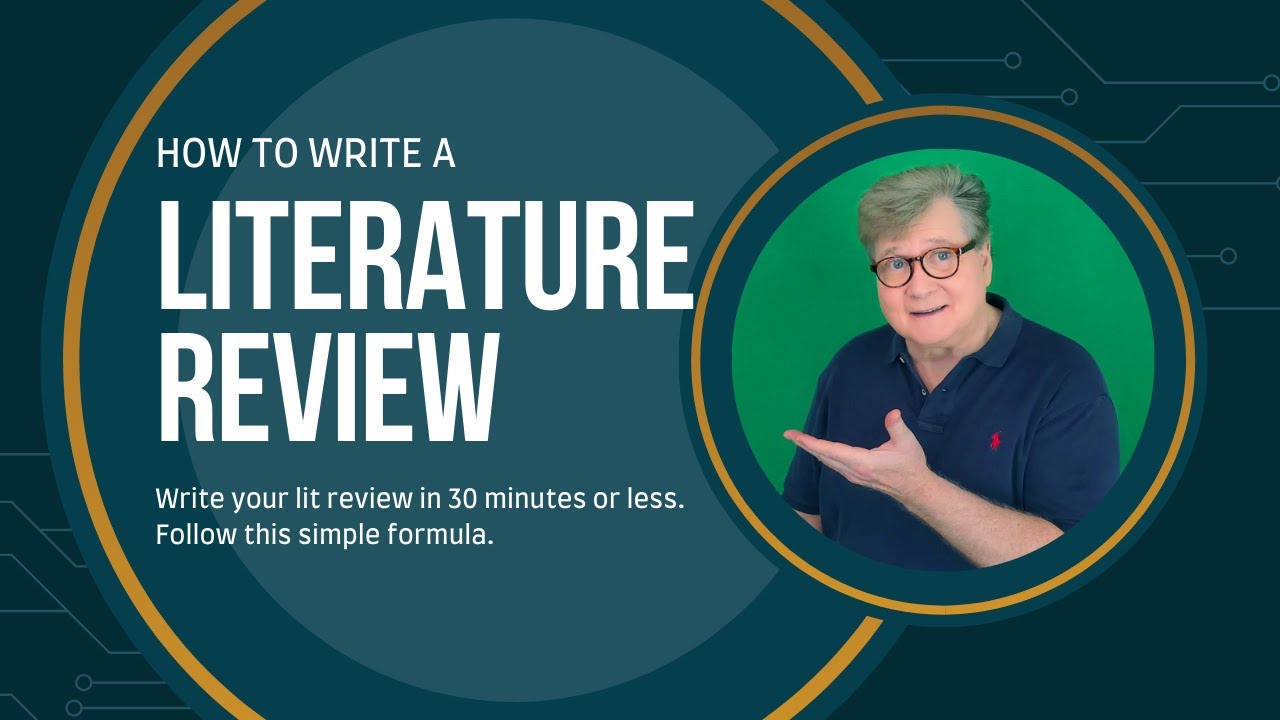 How to Write a Literature Review in 30 Minutes or Less