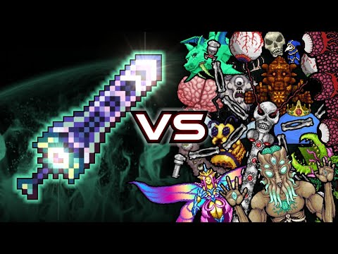 видео: Zenith vs ALL BOSSES // Legendary Seed Master Mode // Terraria