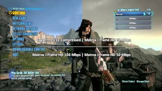 Codec Test - Dxtory Lagarith Yv12 Compressed Vs Matrox Mpeg-2 I-Frame Codecs