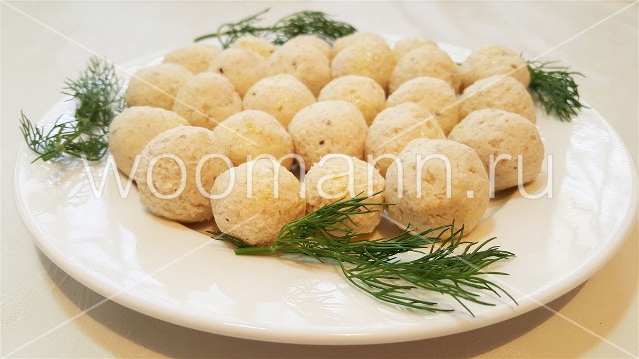 Диетические фрикадельки из куриного фарша