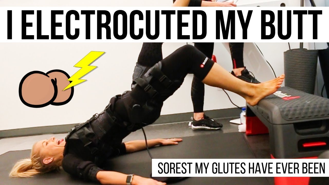 BEST GLUTE WORKOUT I've EVER done What to expect EMS Training