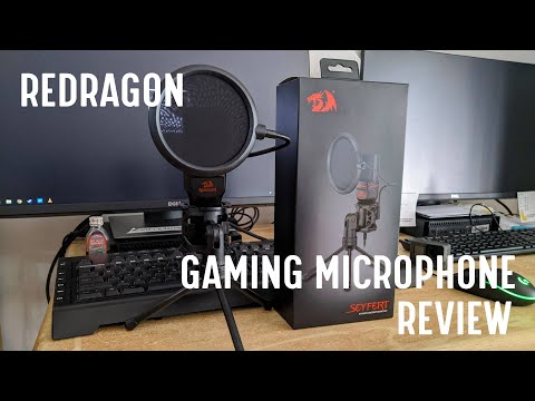 REDRAGON GM100 SEYFERT GAMING MICROPHONE UNBOXING