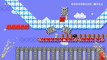 On/Off Speedrun 20 Seconds (Super Mario Maker 2)