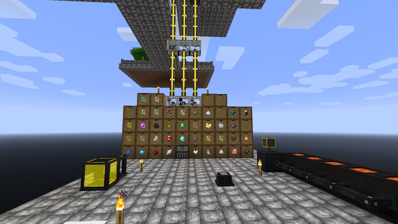 All the Mods 6 To the Sky Ep.3 Powah Power - YouTube