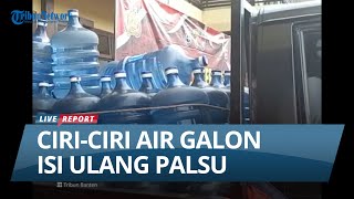 PEMALSUAN AIR GALON MAKIN MARAK, Kenali Bahaya hingga Cara Bedakan yang Asli dan Palsu