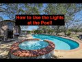 Oak Hollow Pool Lights - How To