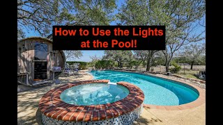 Oak Hollow Pool Lights - How To