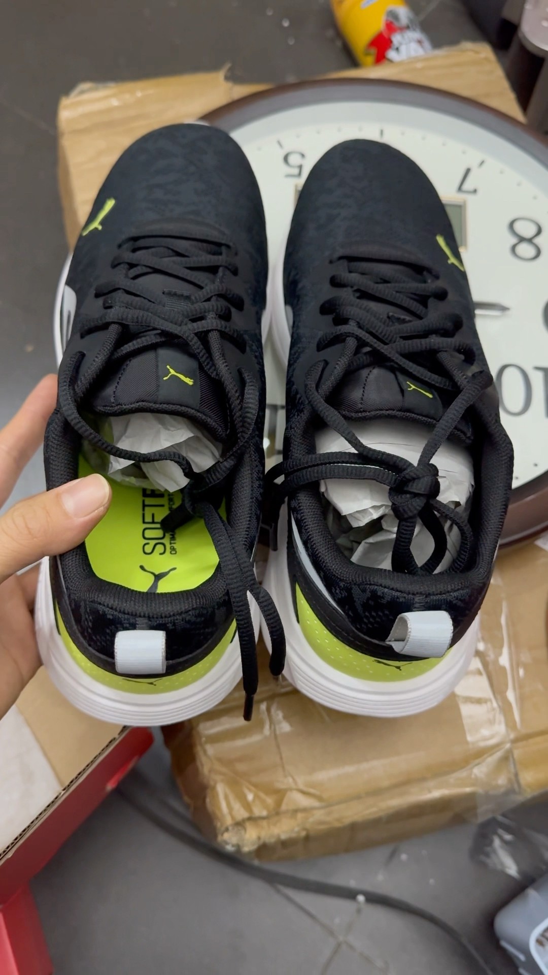 仁王 0827788333 All-Day Active In Motion black-puma silver-ight